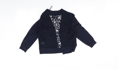 Papaya Womens Blue   Cardigan Jumper Size 8