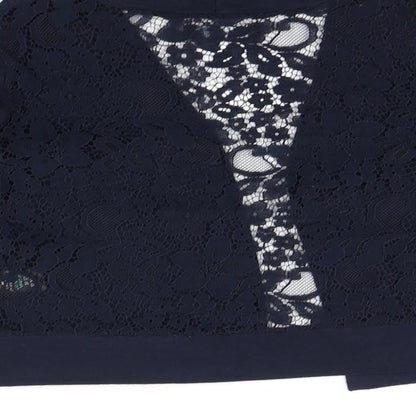 Papaya Womens Blue   Cardigan Jumper Size 8