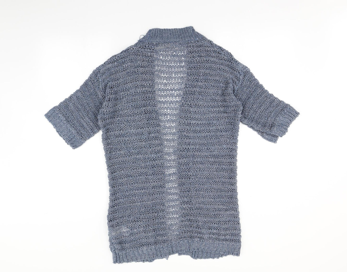 Womens UK Size M New Look Blue Cardigan Jumper