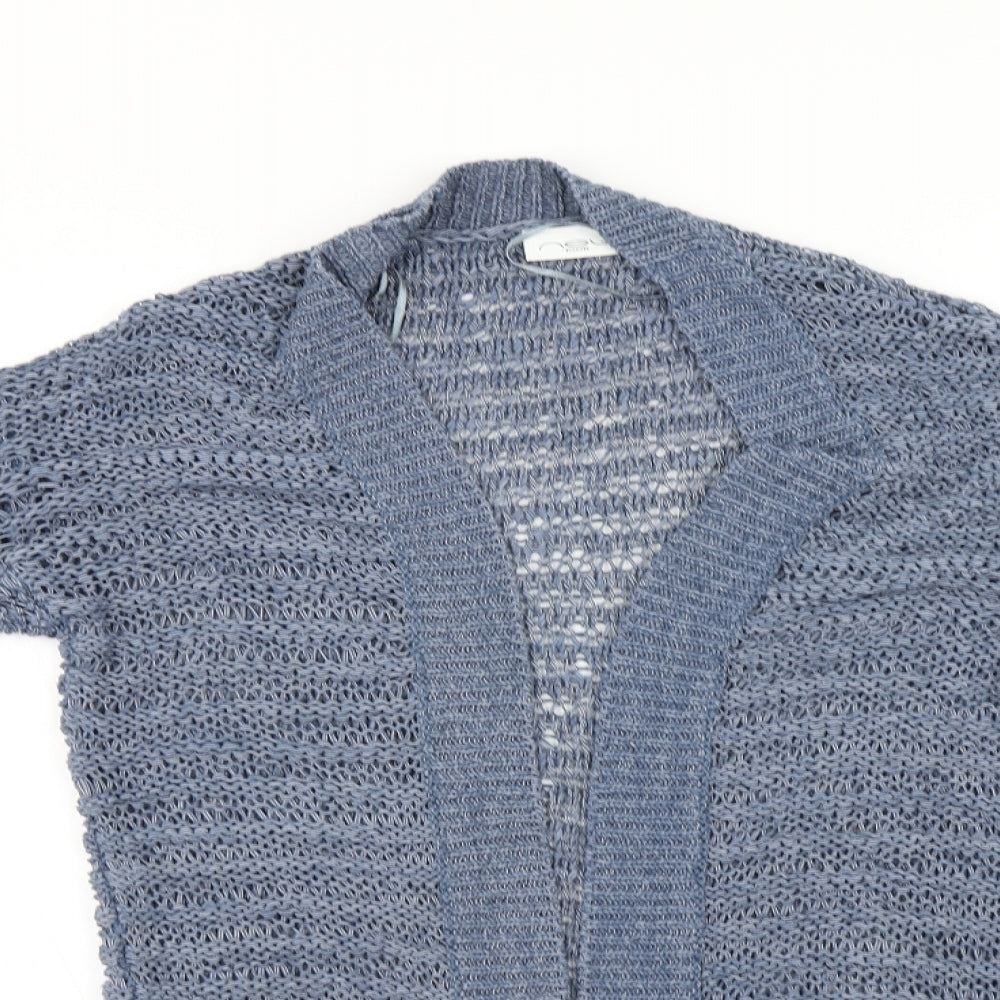 Womens UK Size M New Look Blue Cardigan Jumper