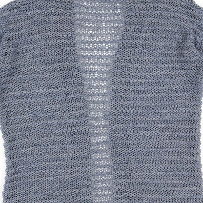 Womens UK Size M New Look Blue Cardigan Jumper