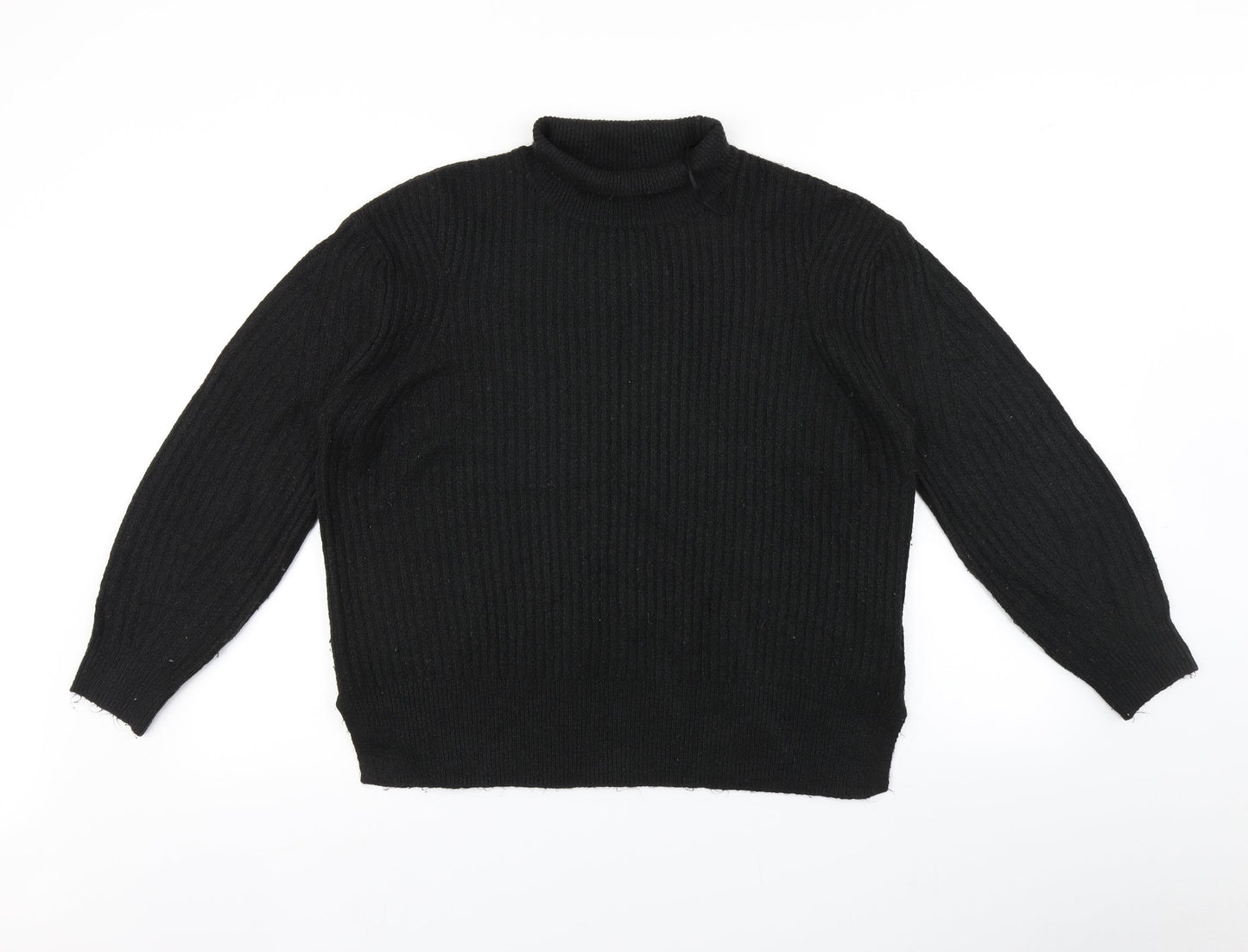 F&F Womens Black   Pullover Jumper Size 12