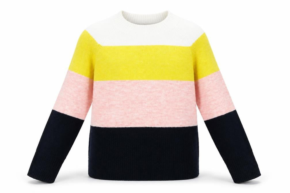 Womens UK Size 10 F&F Multicoloured Pullover Jumper