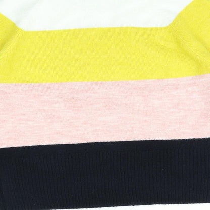 F&F Womens Multicoloured Striped  Pullover Jumper Size 10
