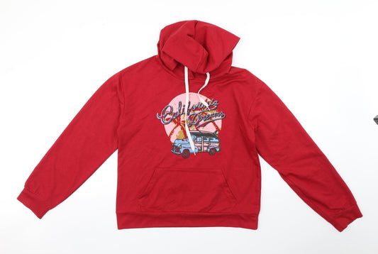 SheIn Womens Red   Pullover Jumper Size M