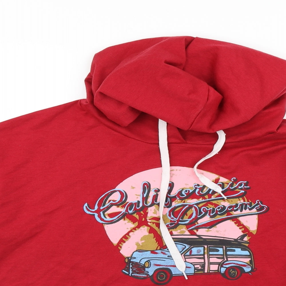 SheIn Womens Red   Pullover Jumper Size M