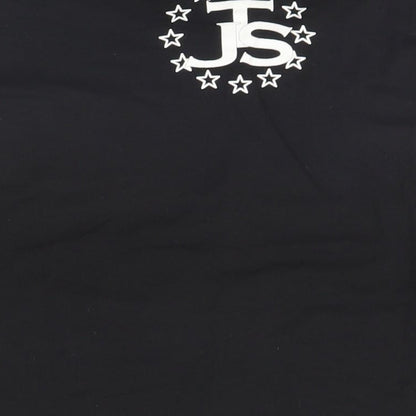 Preworn Boys Black   Basic T-Shirt Size S