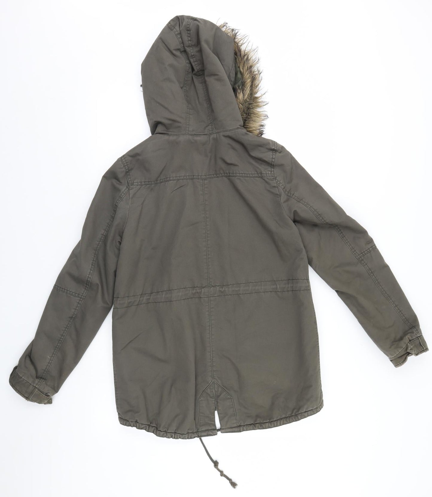 Divided Womens Brown   Jacket Coat Size 8