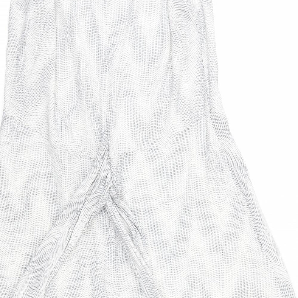 Gap Womens Grey Striped  A-Line  Size S