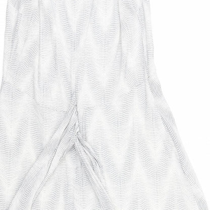 Gap Womens Grey Striped  A-Line  Size S