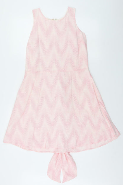 Gap Womens White Striped  A-Line  Size S