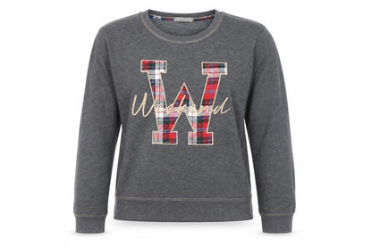 Womens UK Size 10 New Look Grey Pullover Jumper