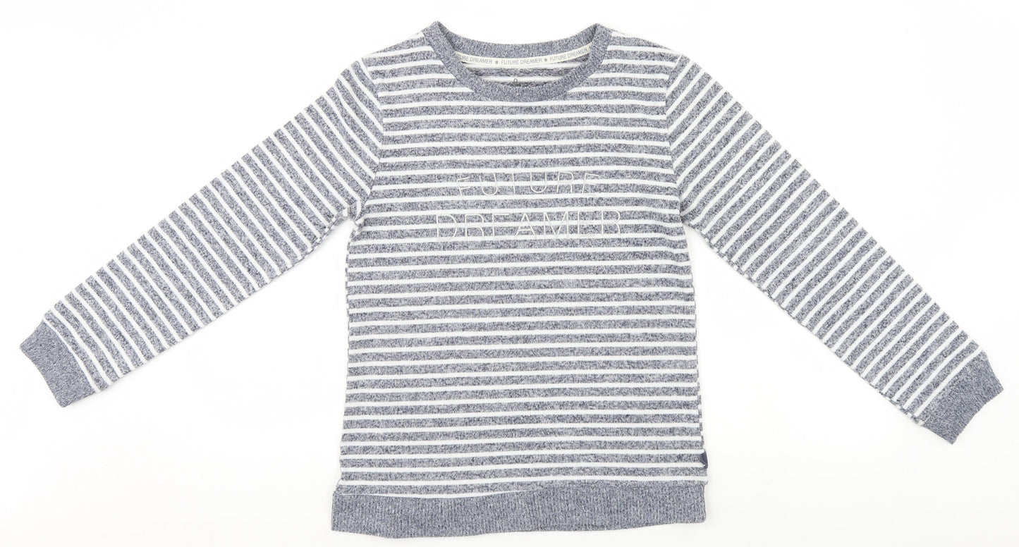Womens UK Size 6 Love to lounge Grey Pullover Jumper