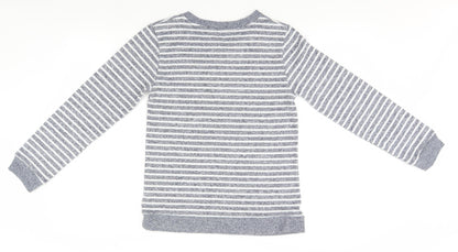 Womens UK Size 6 Love to lounge Grey Pullover Jumper