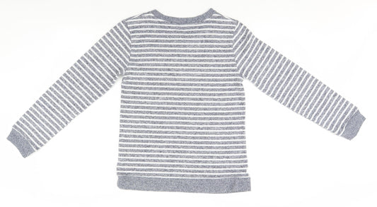 Womens UK Size 6 Love to lounge Grey Pullover Jumper