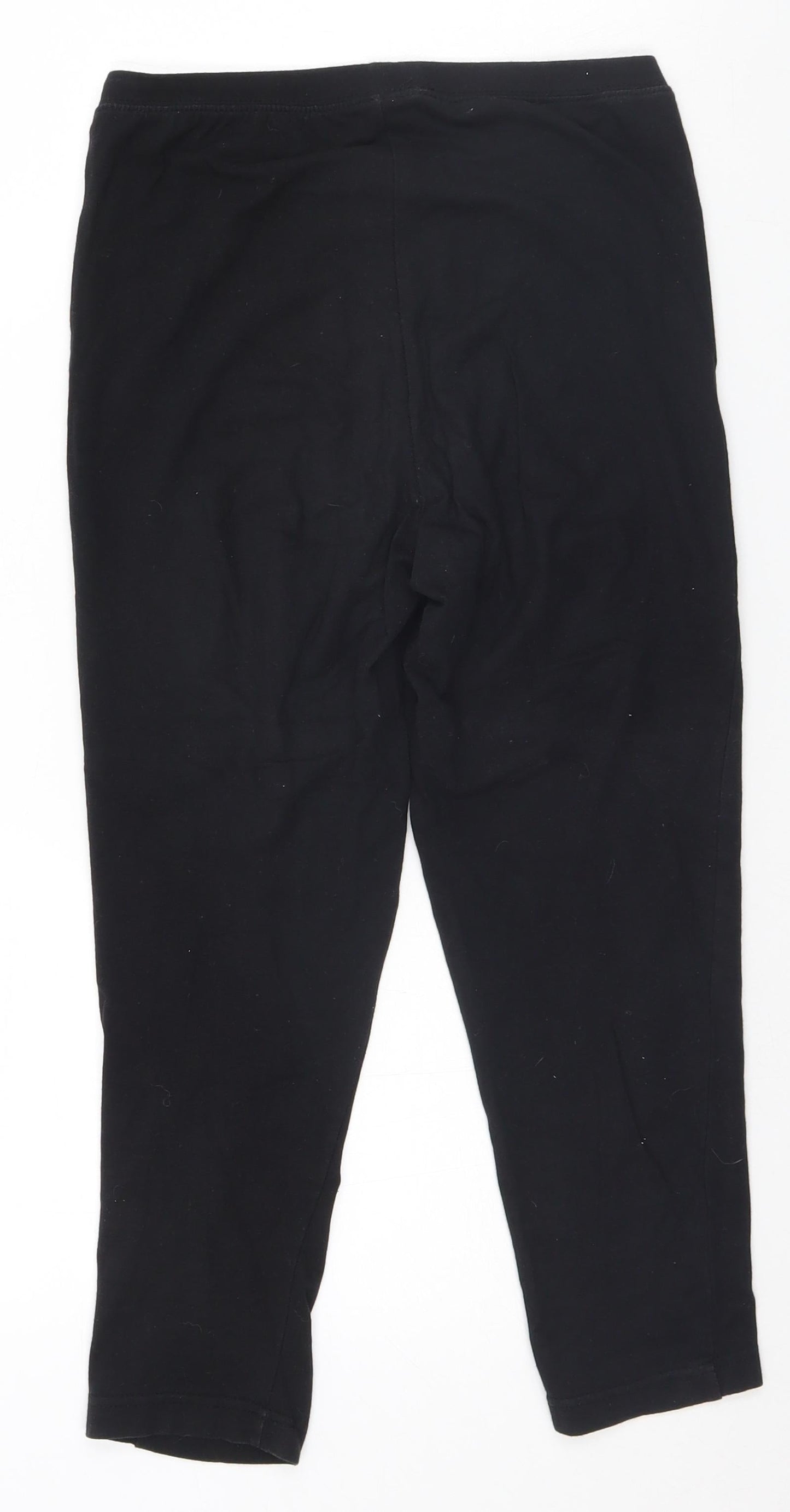 Womens UK Size M Preworn   Black Leggings