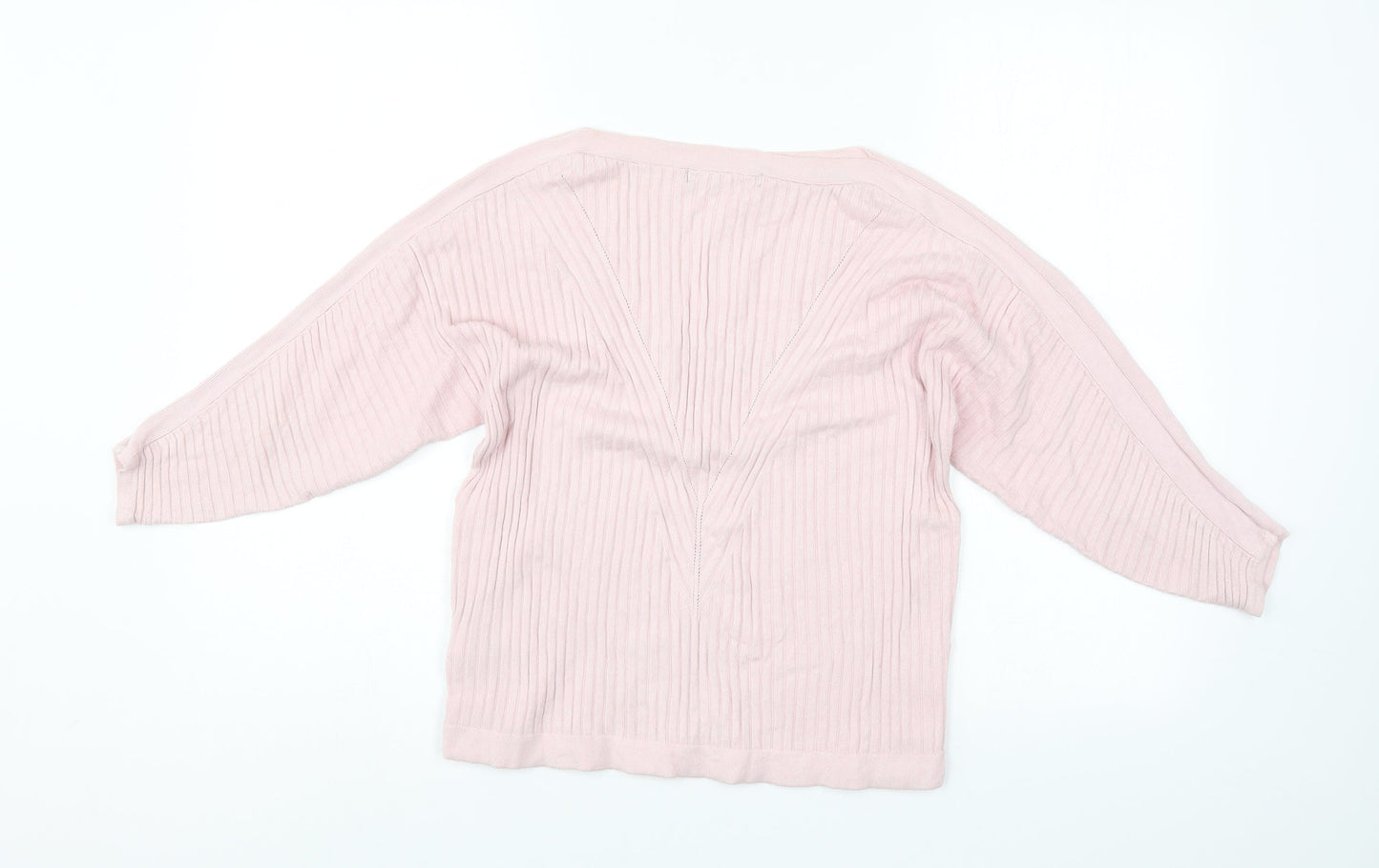 Womens UK Size S M&S Pink Pullover Jumper