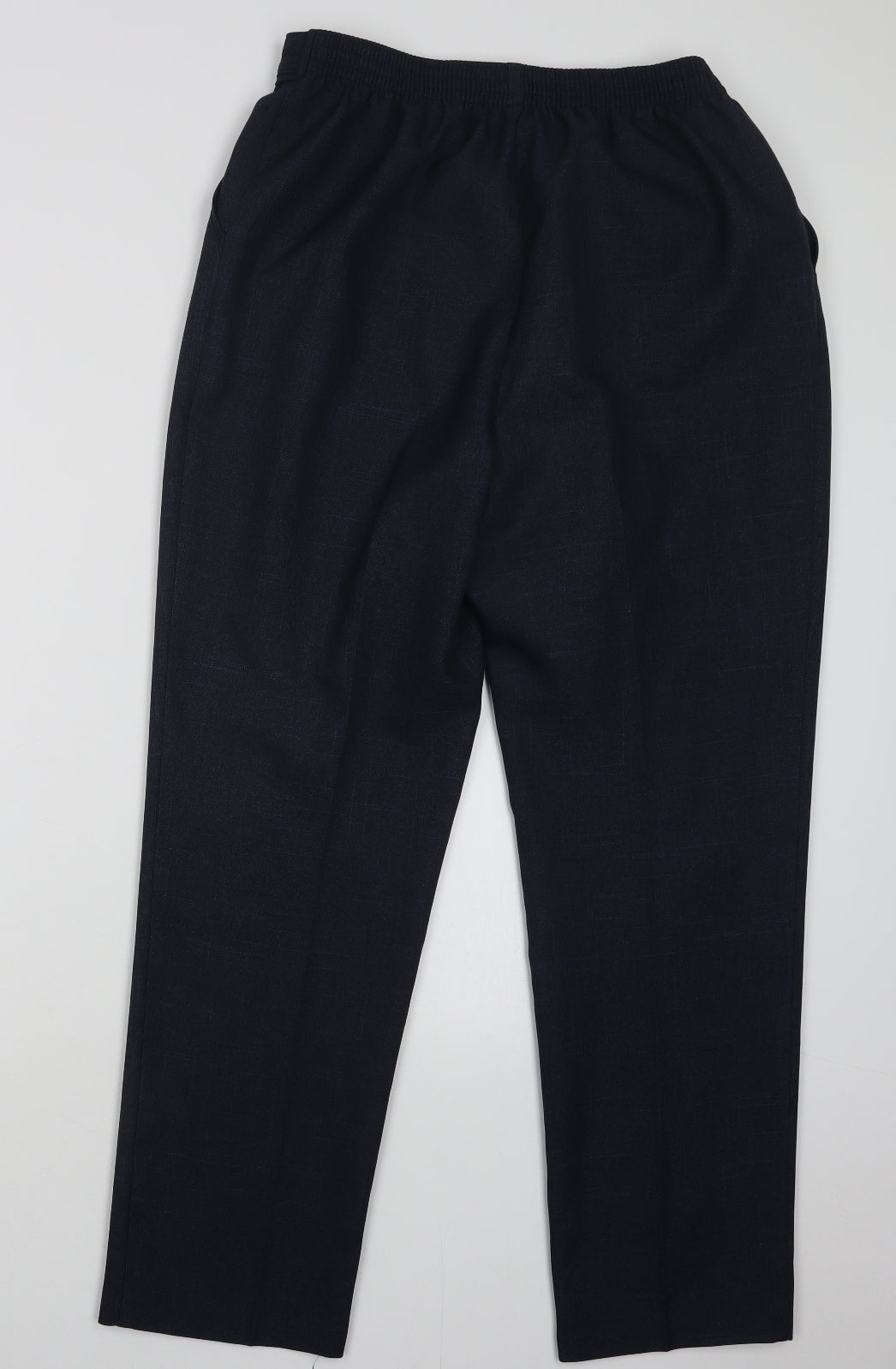 Womens UK Size 14 Marks and Spencer Regular Fit  Blue Trousers