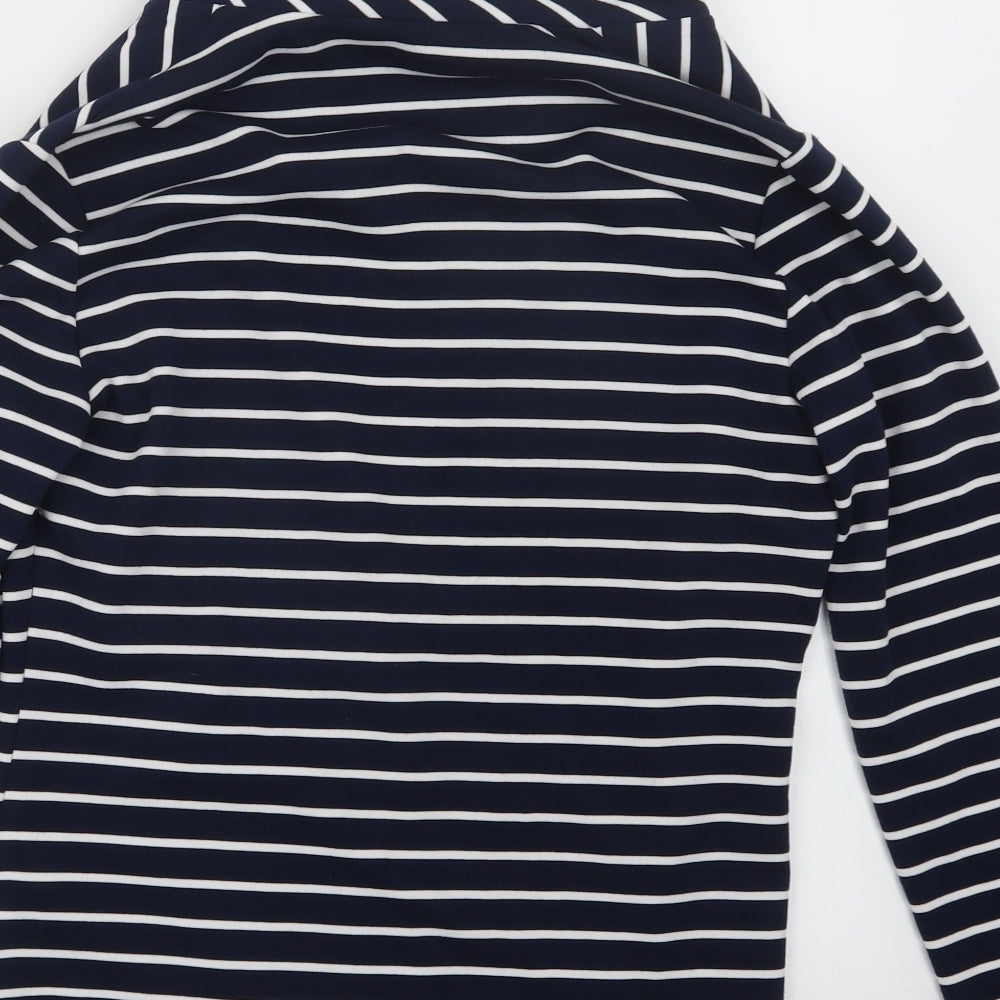 George Womens Blue Striped  Jacket  Size 10