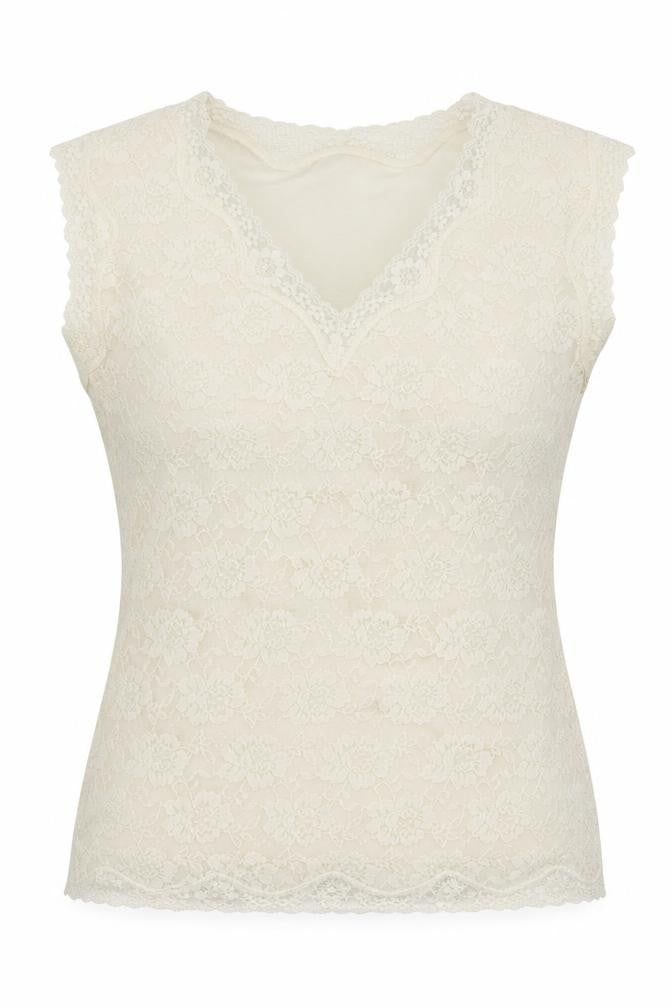 Womens UK Size XL Preworn Ivory Basic T-Shirt
