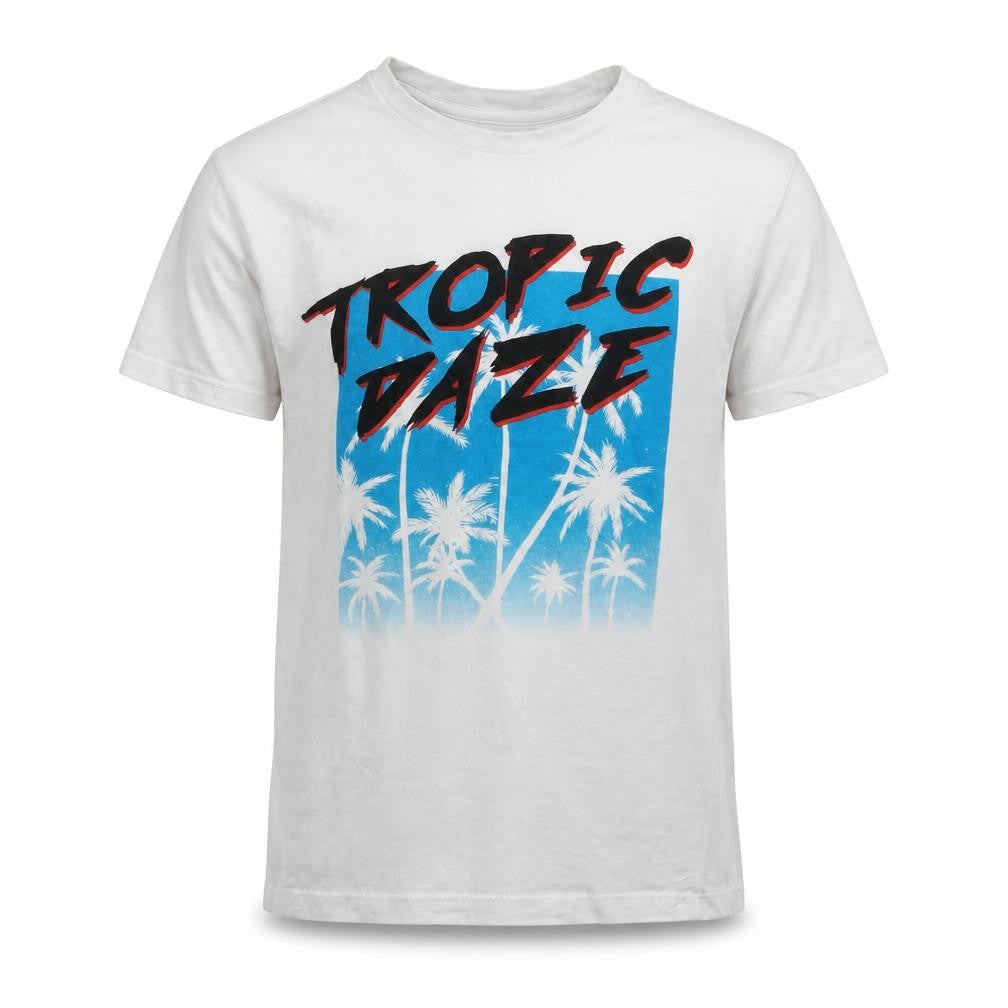 Pep&Co Boys White   Basic T-Shirt Size 8-9 Years