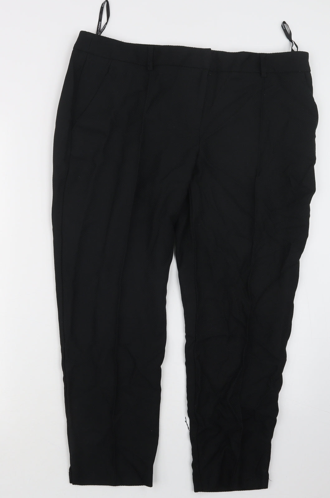 Womens UK Size 16 Dorothy Perkins Regular Fit  Black Trousers