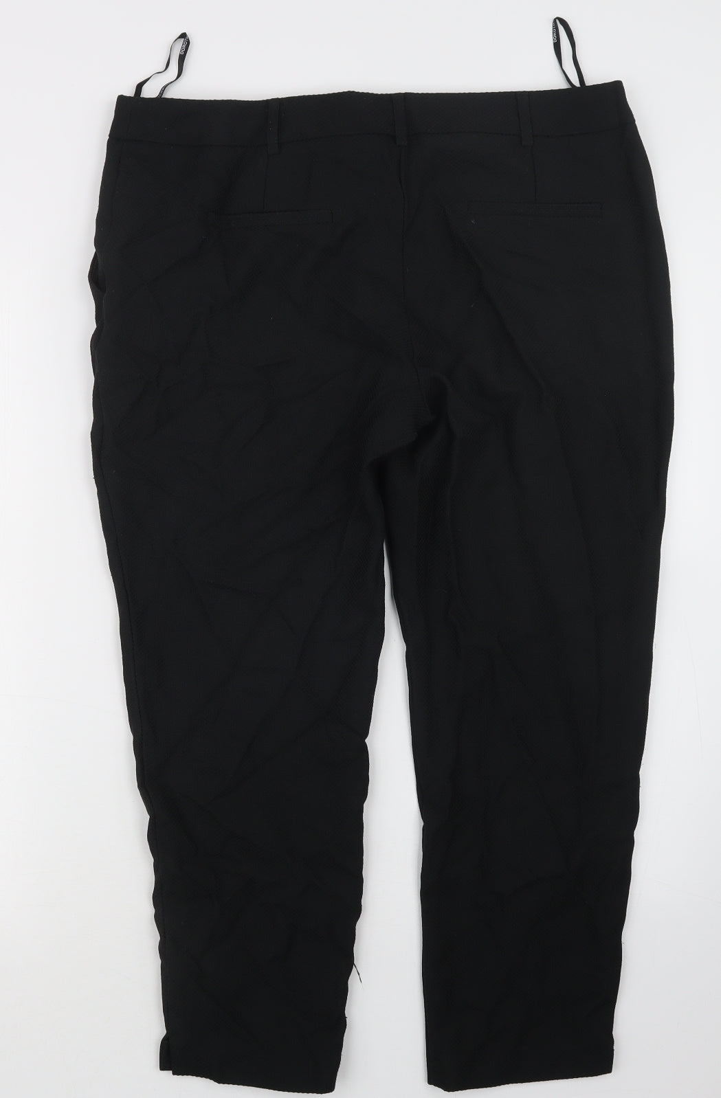Womens UK Size 16 Dorothy Perkins Regular Fit  Black Trousers