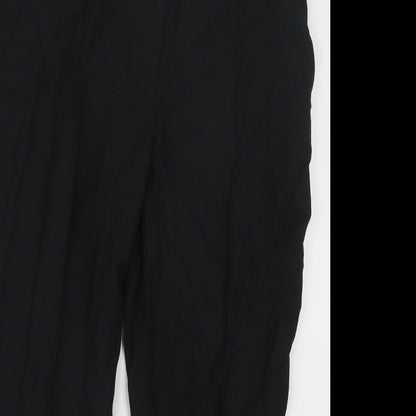 Womens UK Size 16 Dorothy Perkins Regular Fit  Black Trousers