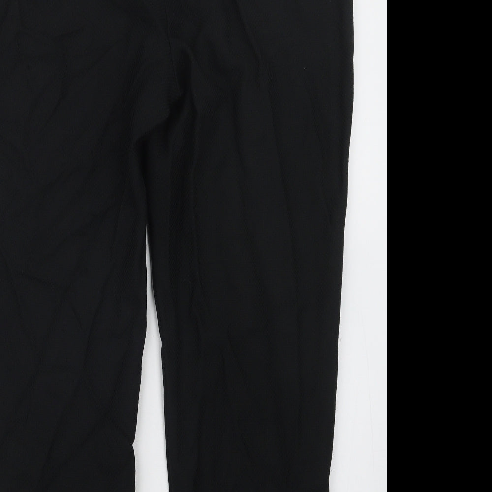 Womens UK Size 16 Dorothy Perkins Regular Fit  Black Trousers