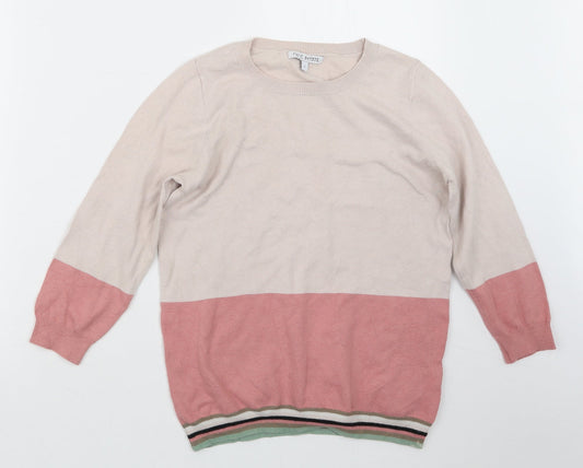 Womens UK Size 8 NEXT Pink Pullover Jumper