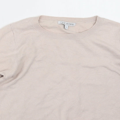 Womens UK Size 8 NEXT Pink Pullover Jumper