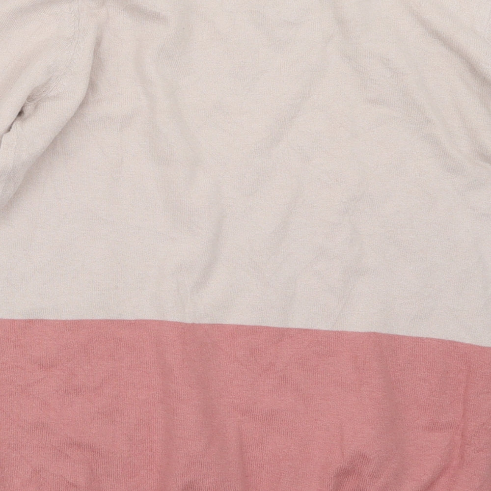 Womens UK Size 8 NEXT Pink Pullover Jumper
