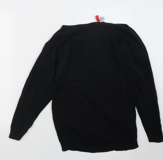Divided by H&M Womens Black  Knit Pullover Jumper Size S