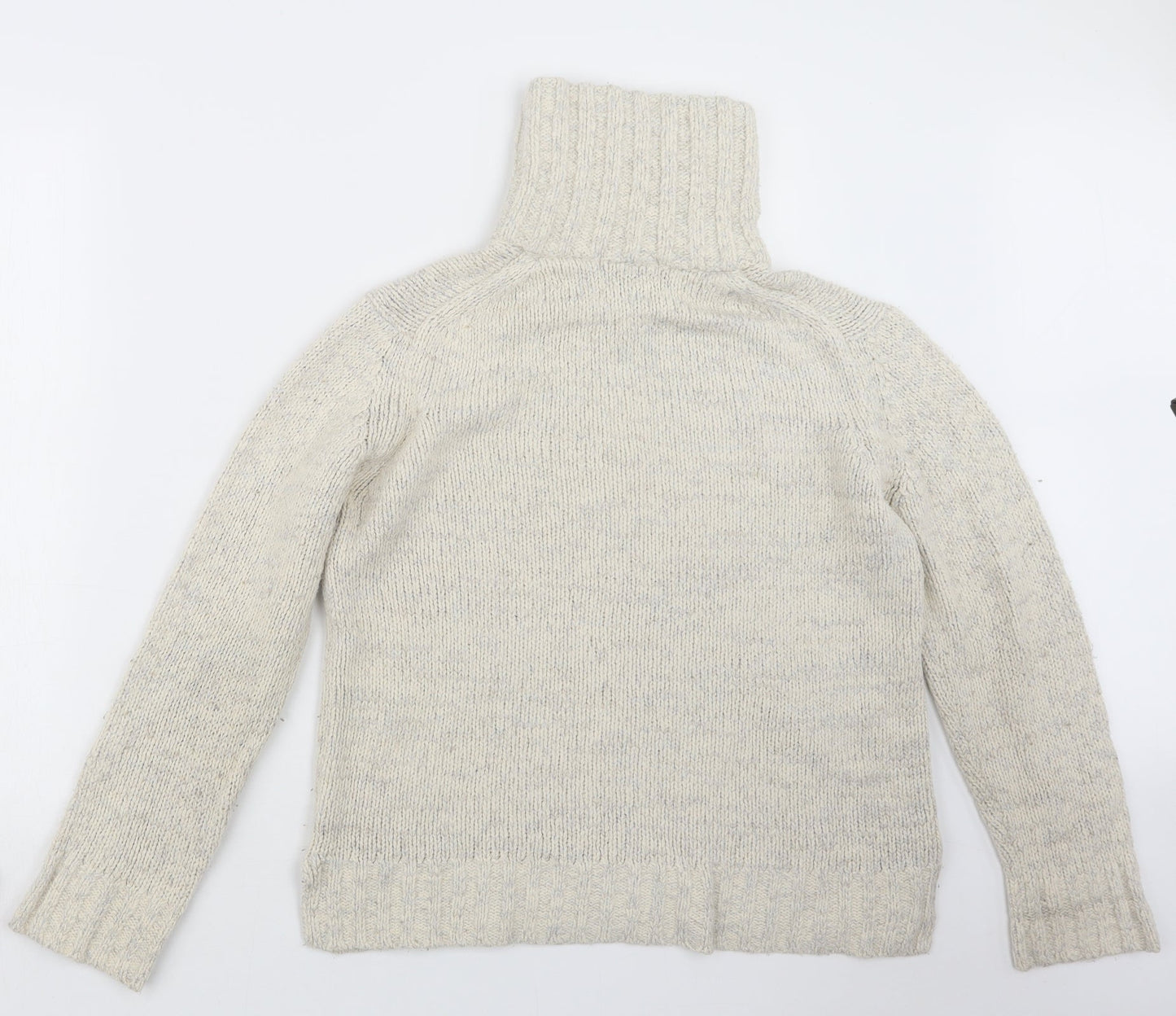 Womens UK Size 14 Marks and Spencer White Pullover Sweatshirt
