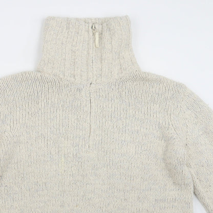Womens UK Size 14 Marks and Spencer White Pullover Sweatshirt