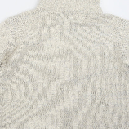 Womens UK Size 14 Marks and Spencer White Pullover Sweatshirt