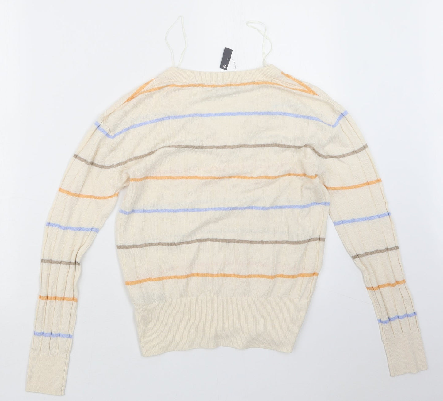 Womens UK Size S Marks and Spencer Ivory Pullover Jumper