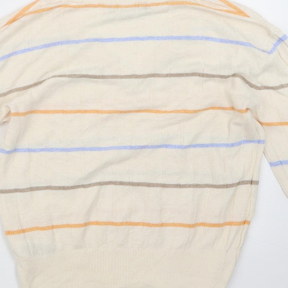 Womens UK Size S Marks and Spencer Ivory Pullover Jumper