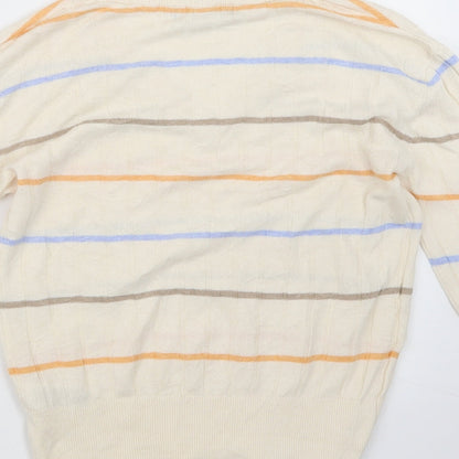 Womens UK Size S Marks and Spencer Ivory Pullover Jumper