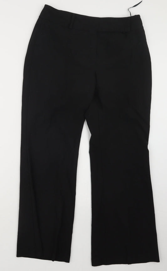 Florence + Fred Womens Black   Trousers  Size 14 L29 in