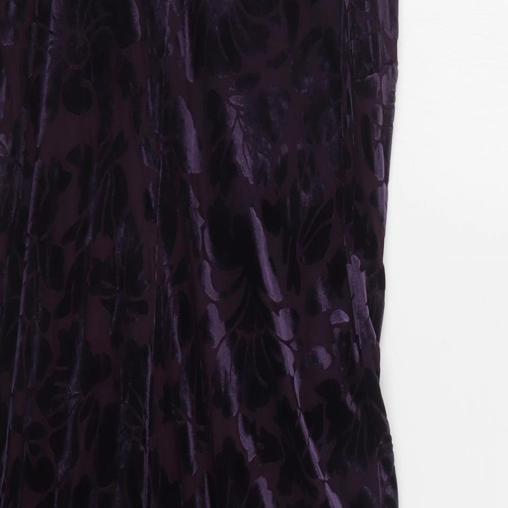 Bonmarché Womens Purple   T-Shirt Dress  Size 14