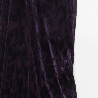 Bonmarché Womens Purple   T-Shirt Dress  Size 14