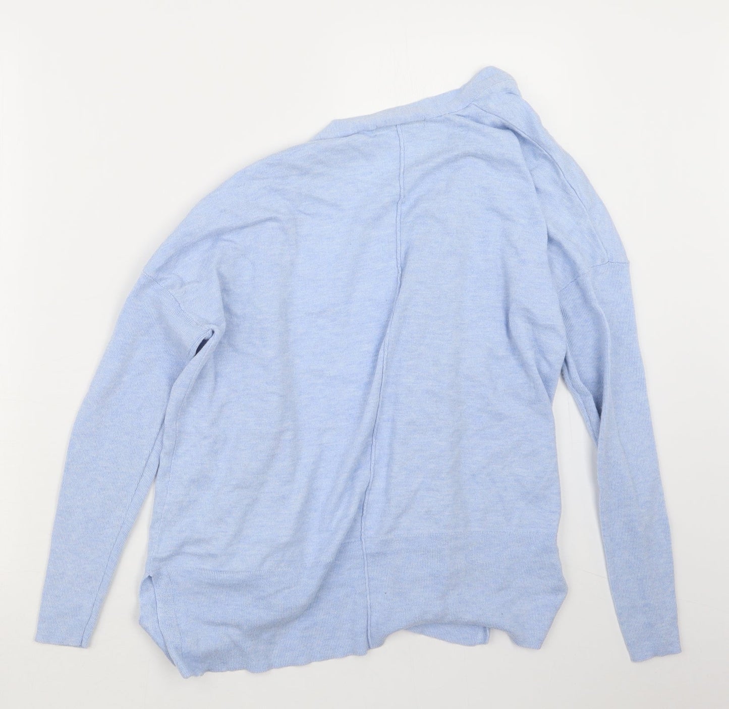 Nutmeg Womens Blue  Knit Cardigan Jumper Size 8