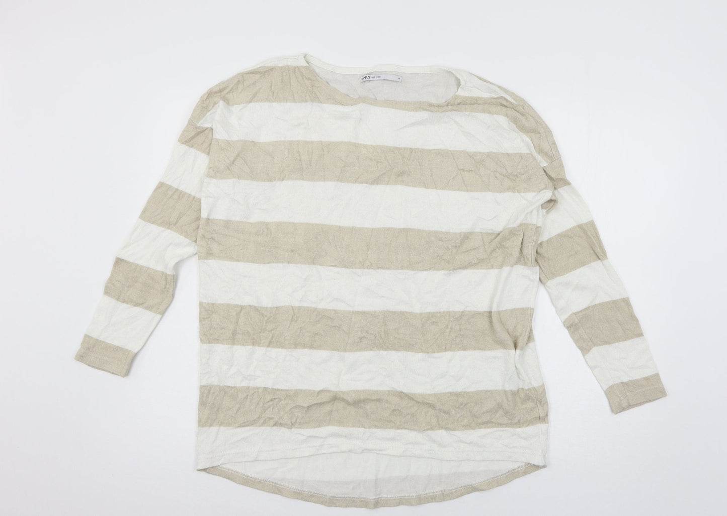 Womens UK Size M Only White Pullover Jumper