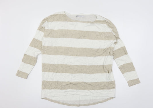 Womens UK Size M Only White Pullover Jumper