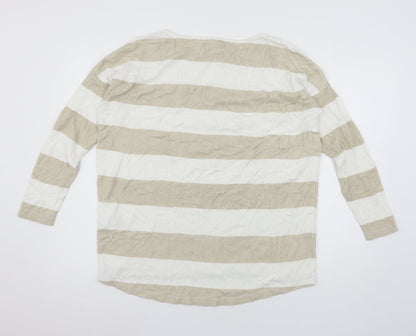 Womens UK Size M Only White Pullover Jumper