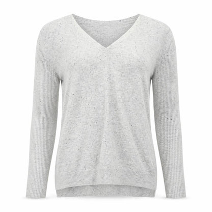 Womens UK Size 8 Atmosphere Grey Pullover Jumper