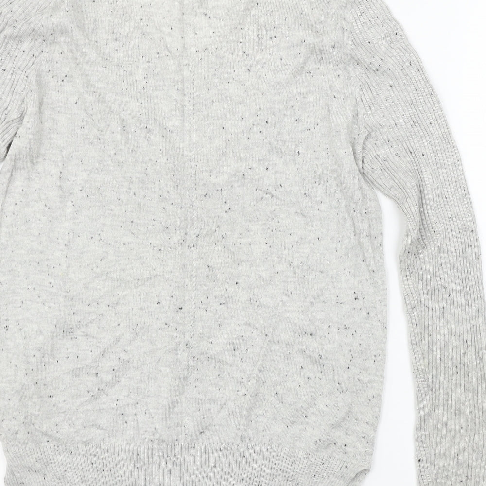 Womens UK Size 8 Atmosphere Grey Pullover Jumper