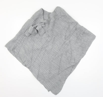 Womens UK Size One Size Preworn Grey Pullover Jumper