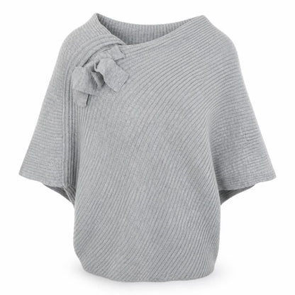 Womens UK Size One Size Preworn Grey Pullover Jumper